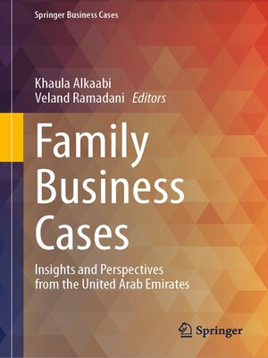 cover image of Family Business Cases